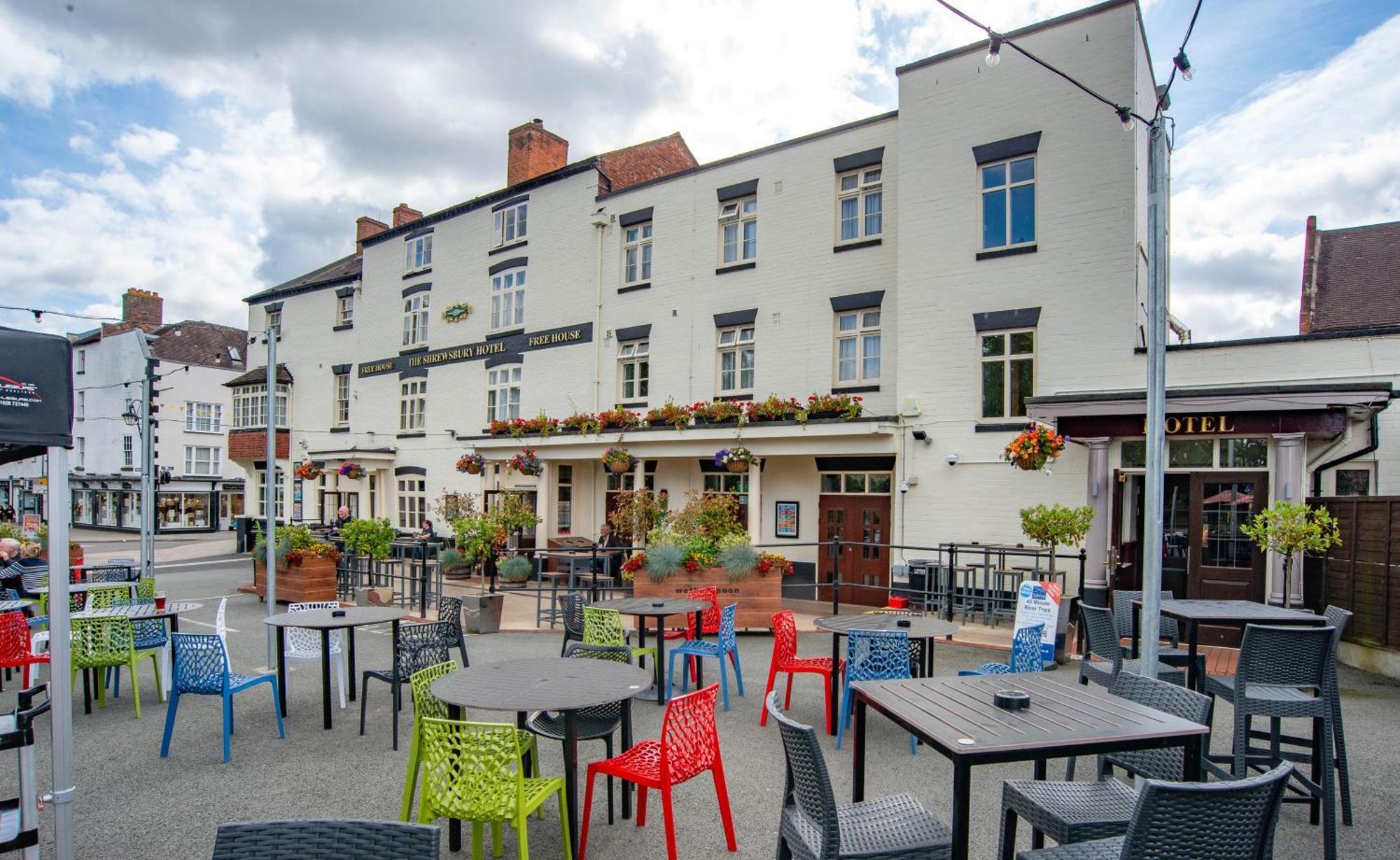 The Shrewsbury Hotel Wetherspoon 외부 사진